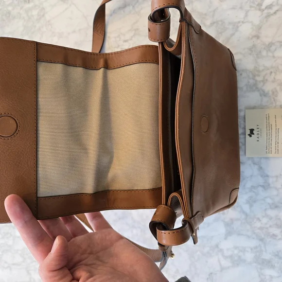 Radley London Brown Leather Crossbody Bag - Picture 3 of 4